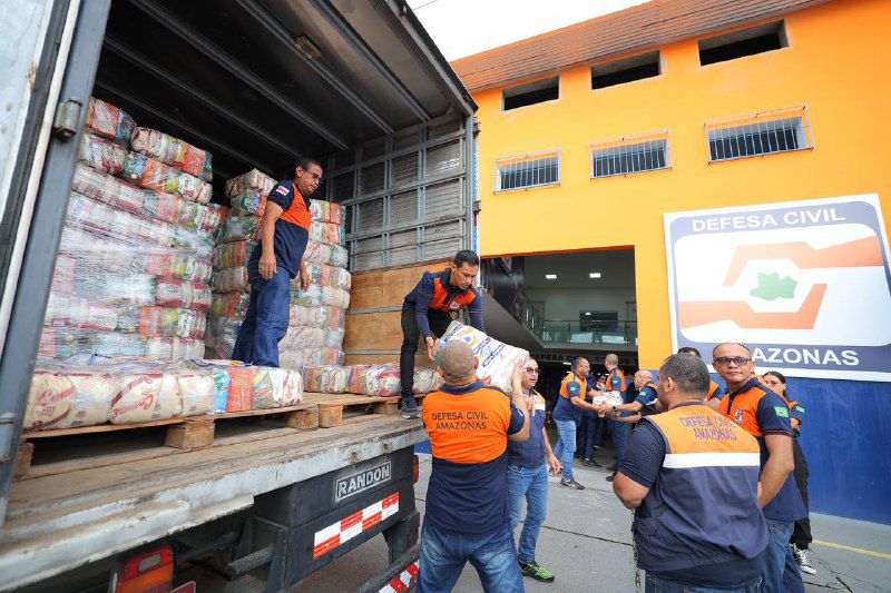 Governo do Amazonas divulga boletim sobre a cheia no estado, nesta terça-feira